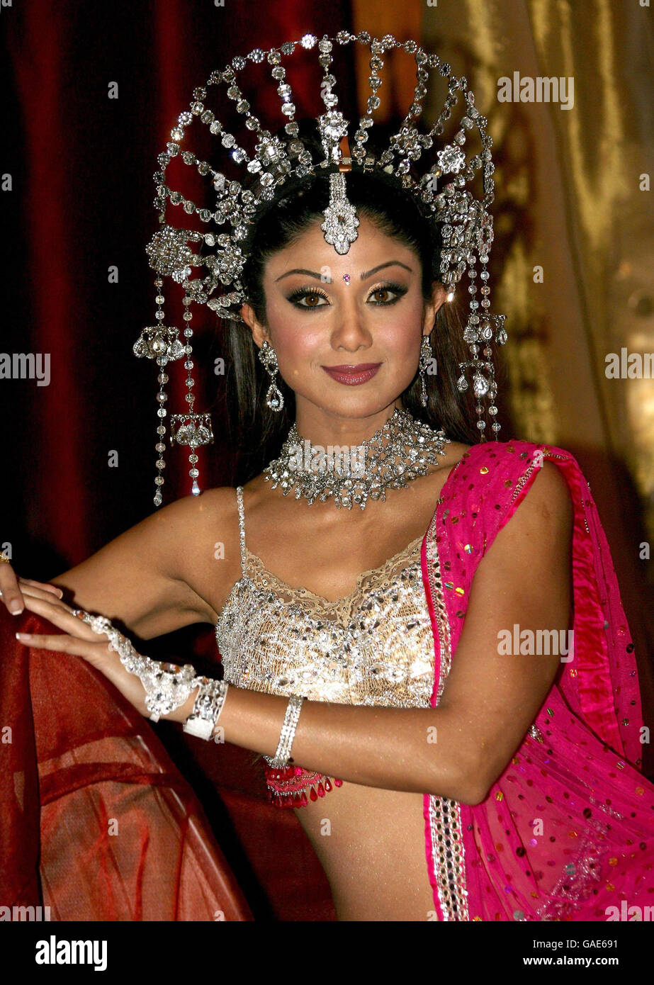 Shilpa Shetty assiste à la photographie pour la nouvelle comédie musicale Miss Bollywood au Courthouse Hotel dans le centre de Londres. Banque D'Images