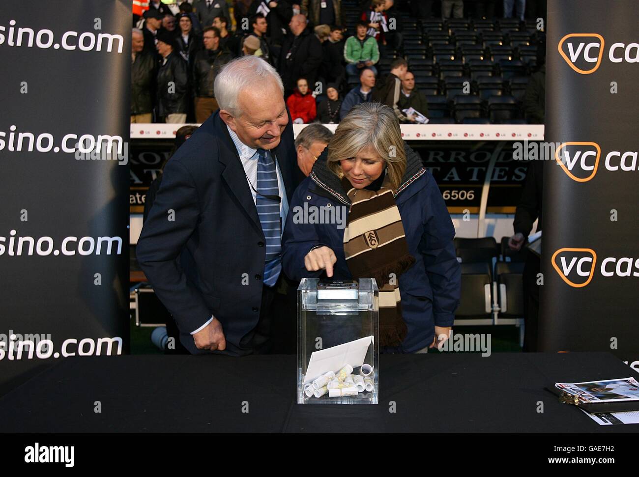 Soccer - Barclays Premier League - Fulham v Blackburn Rovers - Craven Cottage Banque D'Images