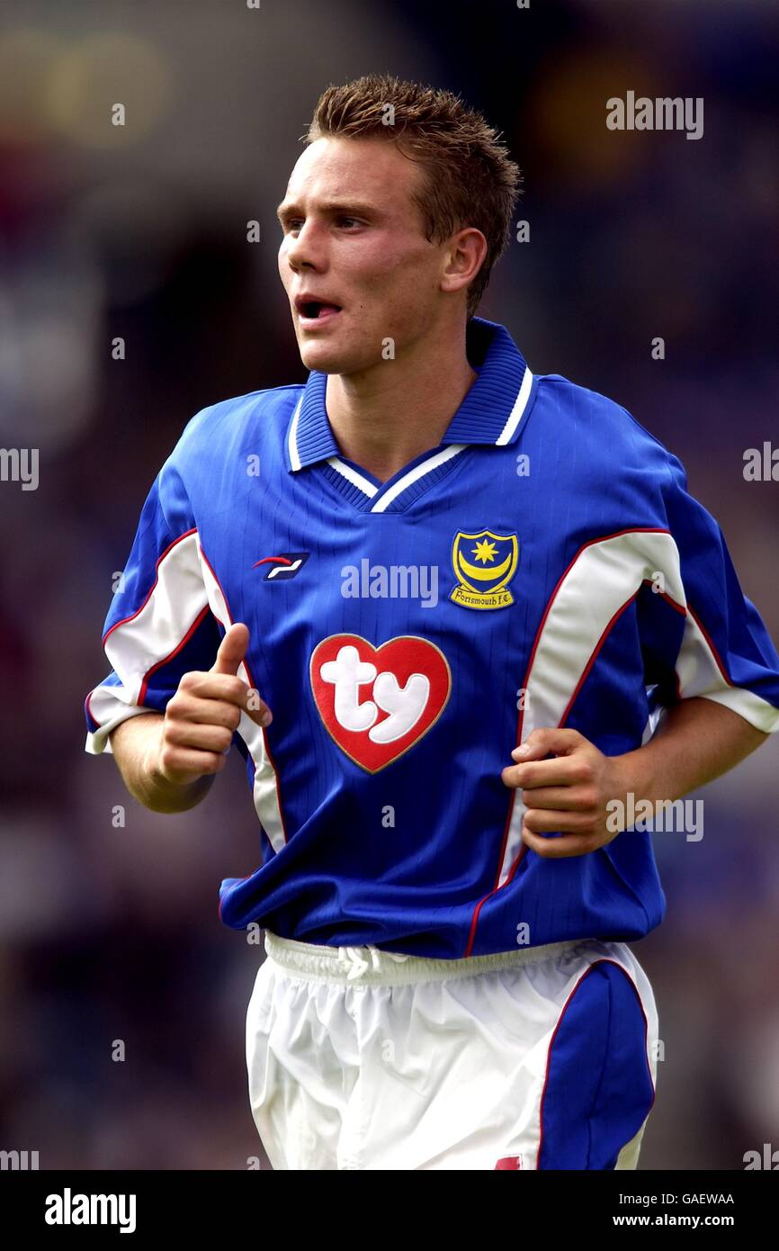 Football - Nationwide League Division One - Portsmouth / Nottingham Forest. Matthew Taylor de Portsmouth Banque D'Images