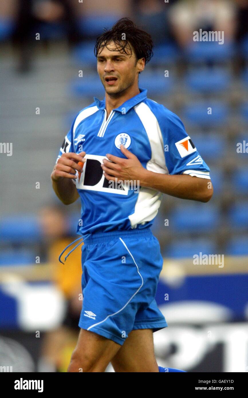 Football - amical - KAA Gent / Sunderland. Thomas Vasiv, KAA Gent Banque D'Images