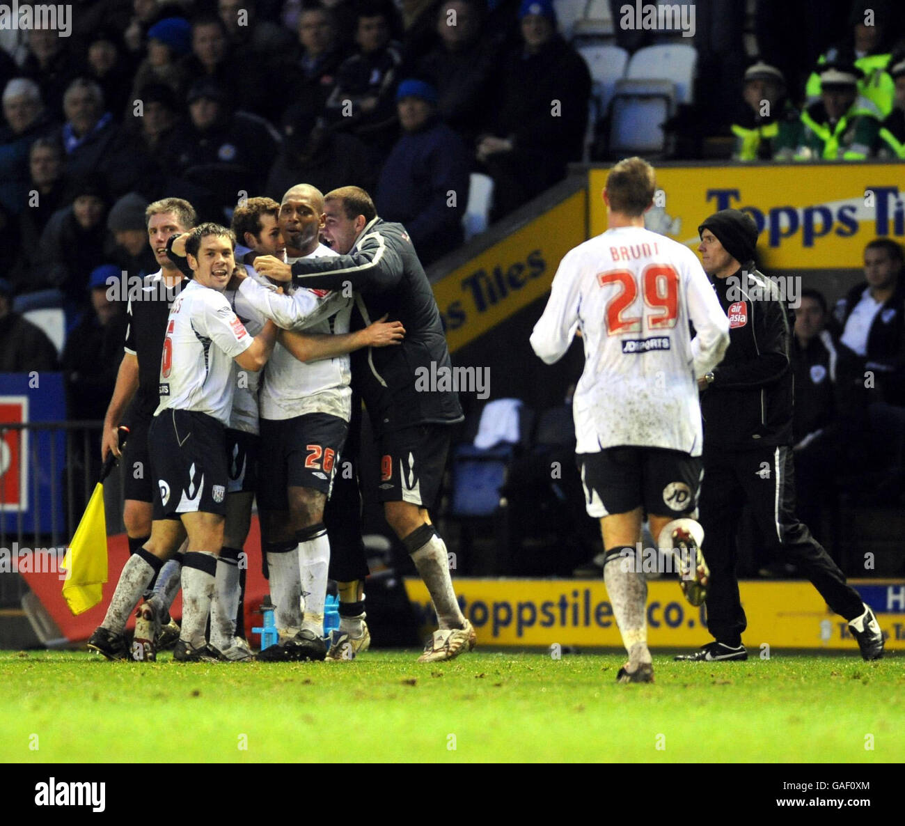 Soccer - Coca-Cola Football League Championship - Leicester City v West Bromwich Albion - le stade Walkers Banque D'Images