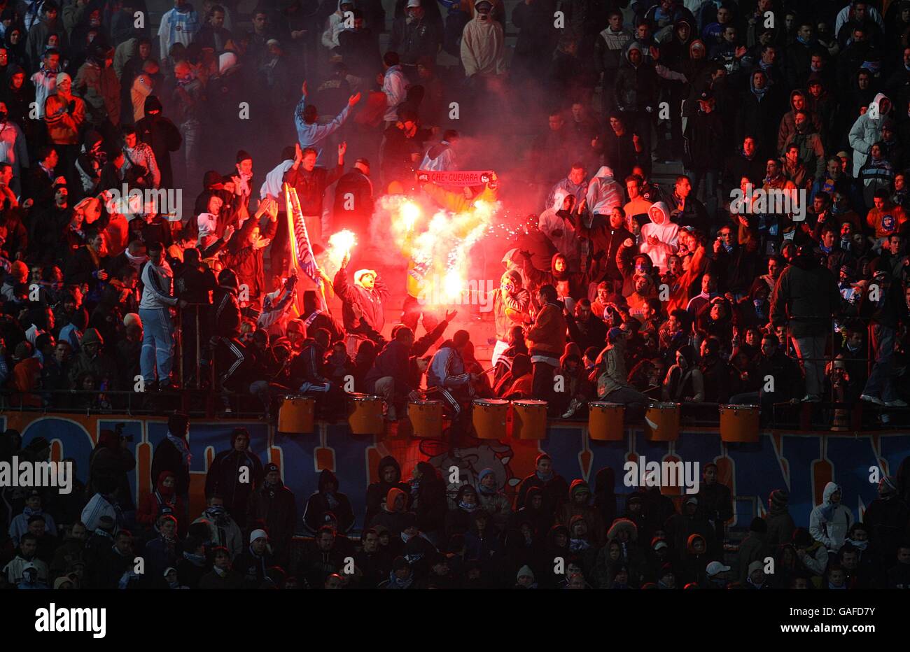 Football - Ligue des Champions - Groupe A - Olympique de Marseille, Stade Vélodrome - Liverpool v Banque D'Images