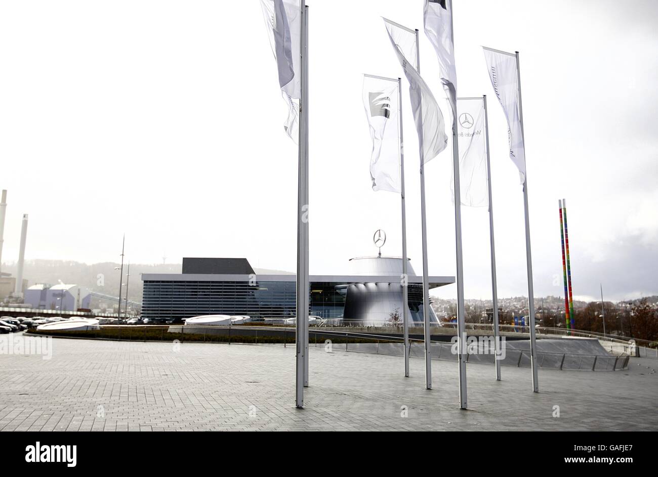 Course de Formule 1 - Vodafone McLaren Mercedes MP4-23 Lancement - Musée Mercedes-Benz Banque D'Images