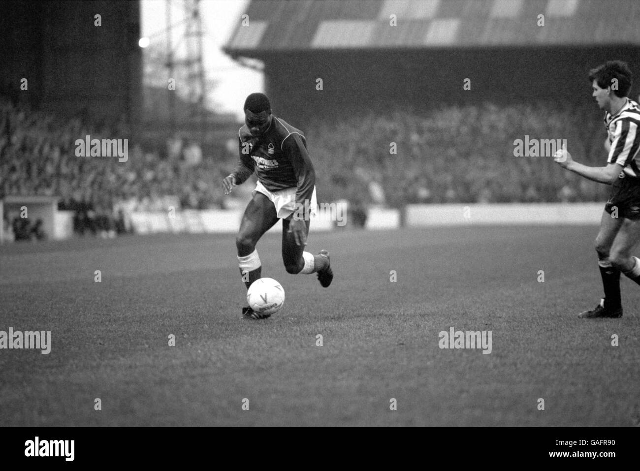 Soccer - Barclays League Division One - Nottingham Forest v Newcastle United - Rez-de-Ville Banque D'Images