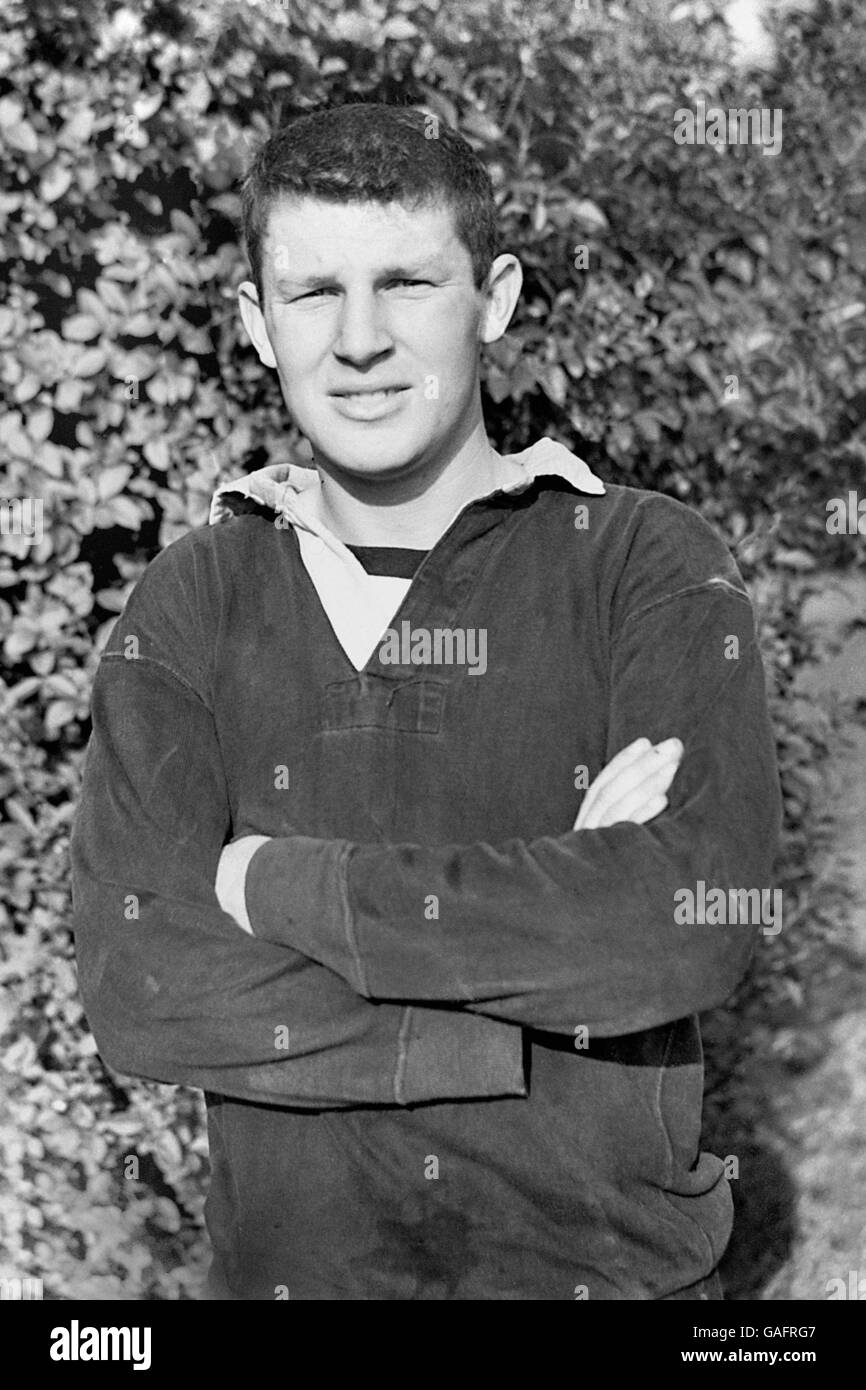 H.A Garn (West College point et New College) de l'équipe de rugby de l'université d'Oxford. Banque D'Images