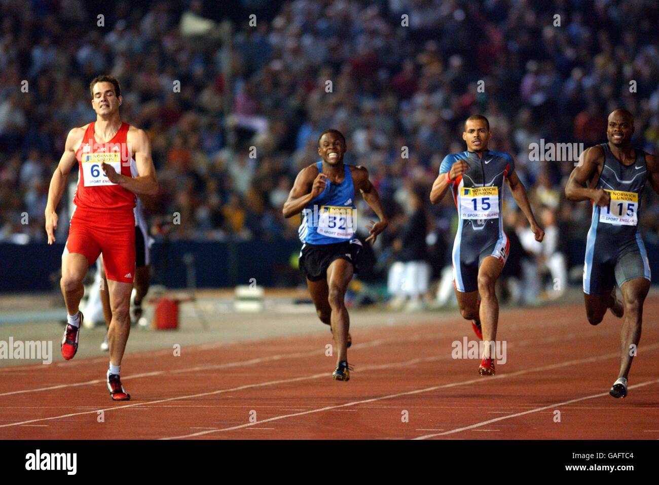 Athlétisme - Norwich Union Grand Prix de Grande-Bretagne - Men's 400m Banque D'Images