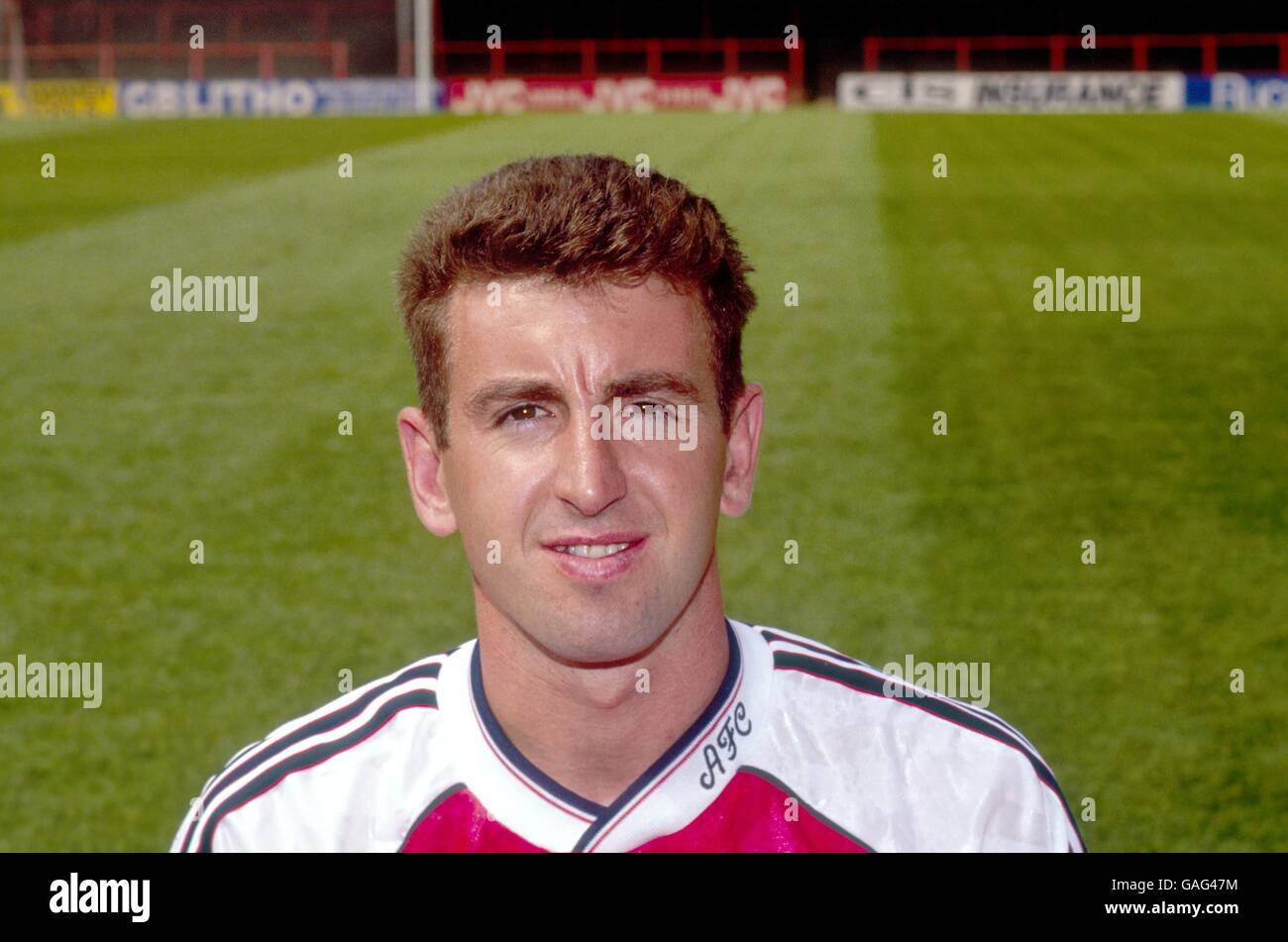 Soccer - Barclay's League Division One - Arsenal Photocall. Nigel Winterburn, Arsenal Banque D'Images