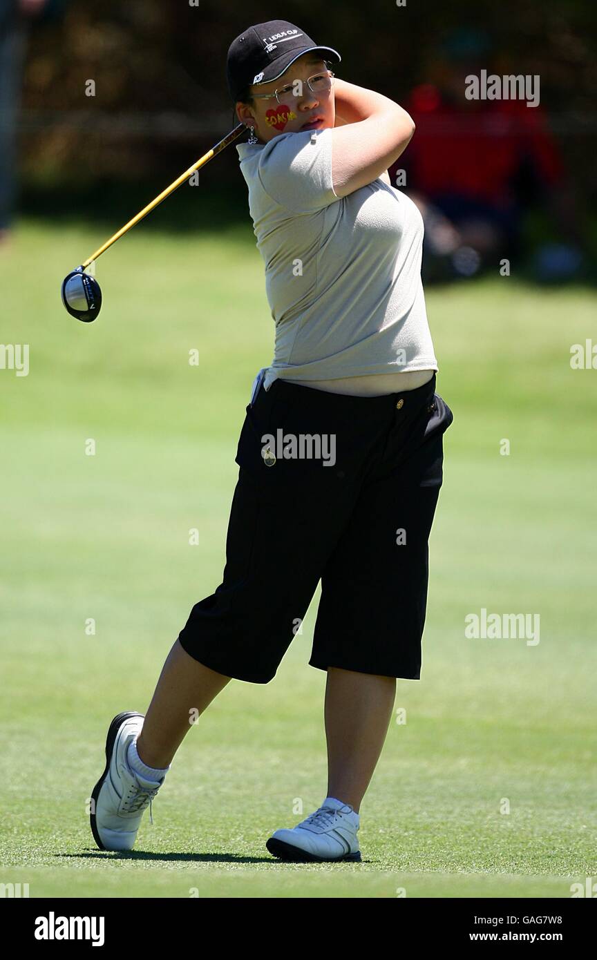 Golf - Lexus Cup - Vines Resort. JI Yai Shin, Team Asia (Corée du Sud) Banque D'Images