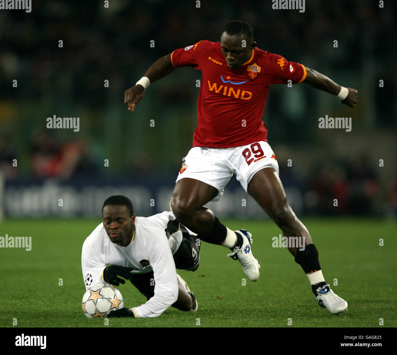 Football - Ligue des Champions - Groupe F - Roma v Manchester United - Stadio Olimpico Banque D'Images