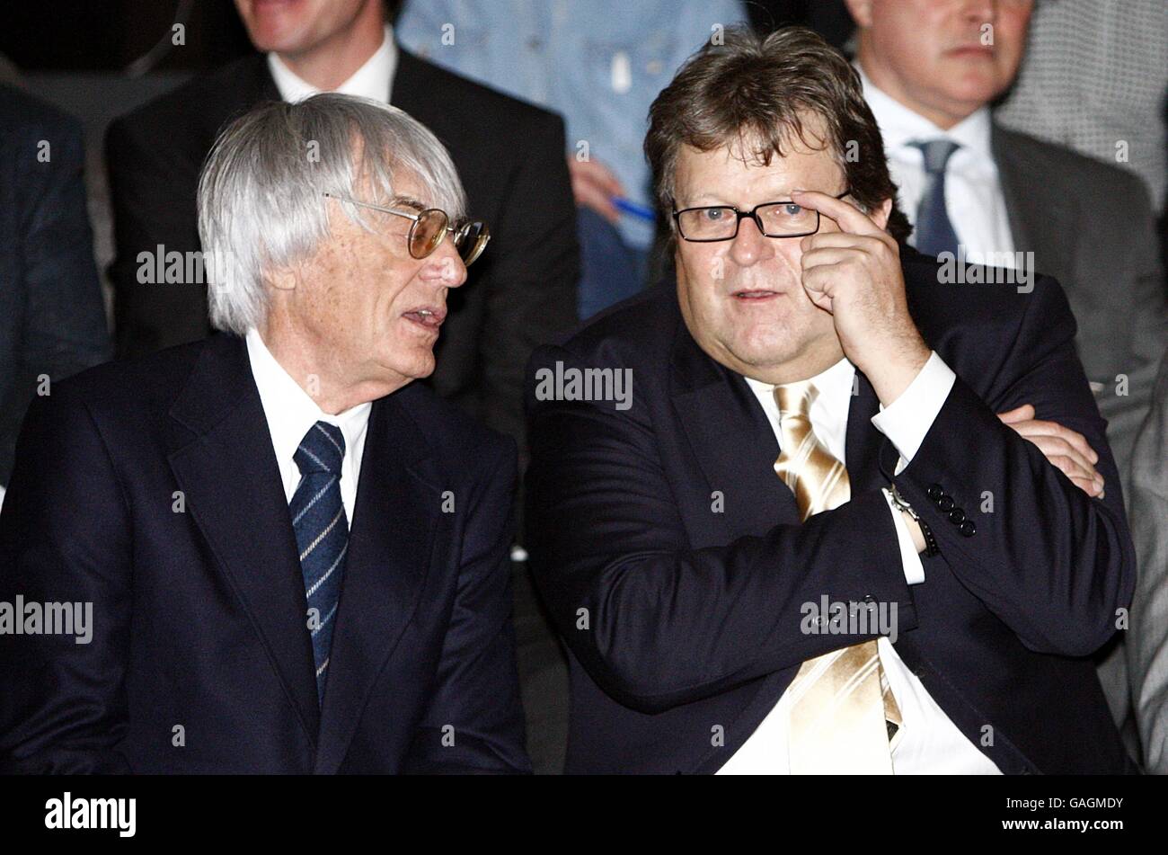 Course de Formule 1 - Mclaren Mercedes MP4-23 Lancement - Stuttgart Banque D'Images