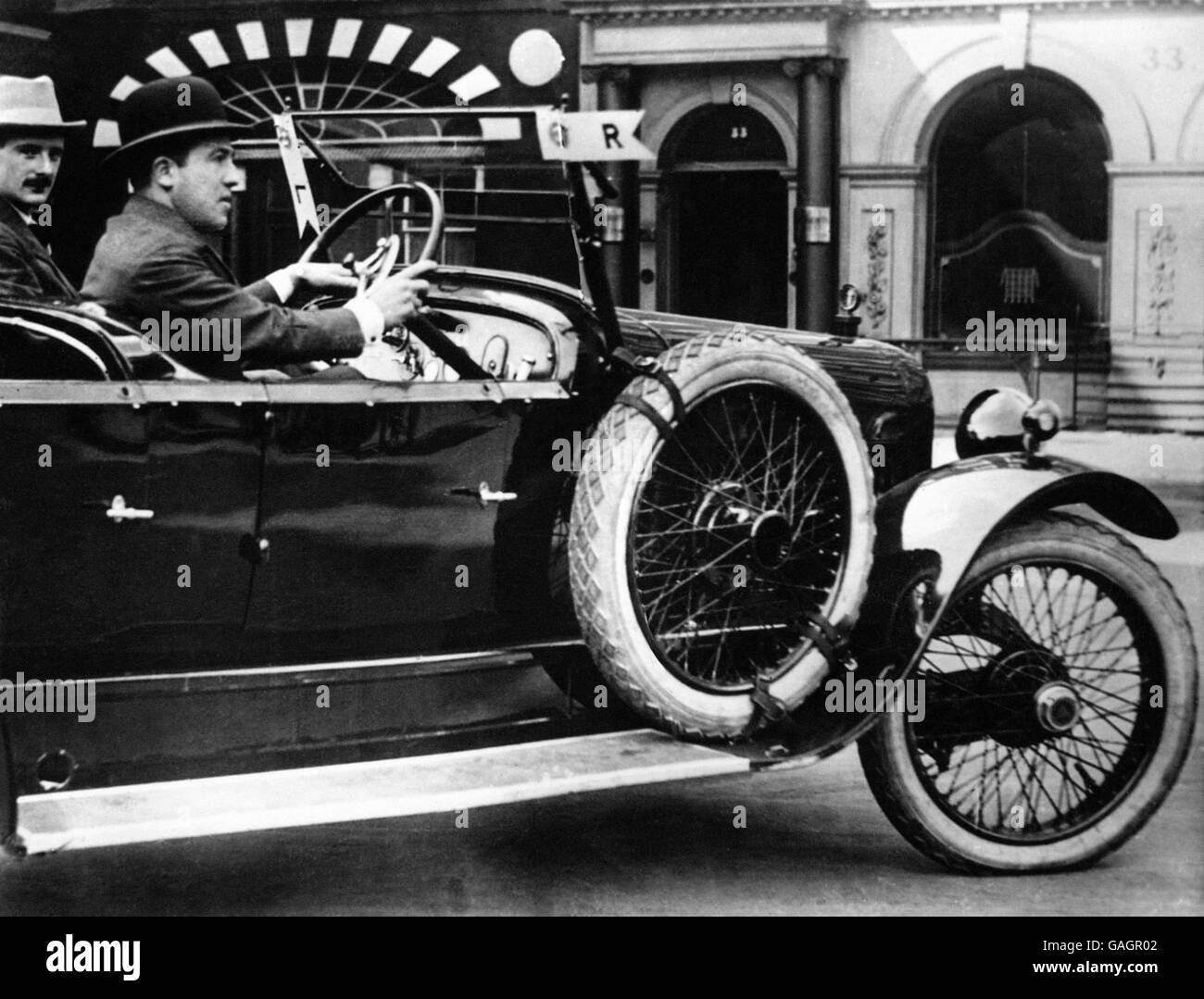 British Transport - voitures - Périphériques - 1920 Banque D'Images