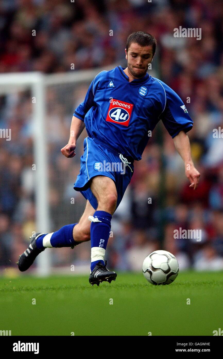 Football - FA Barclaycard Premiership - West Ham United v Birmingham City. Damien Johnson, Birmingham City Banque D'Images