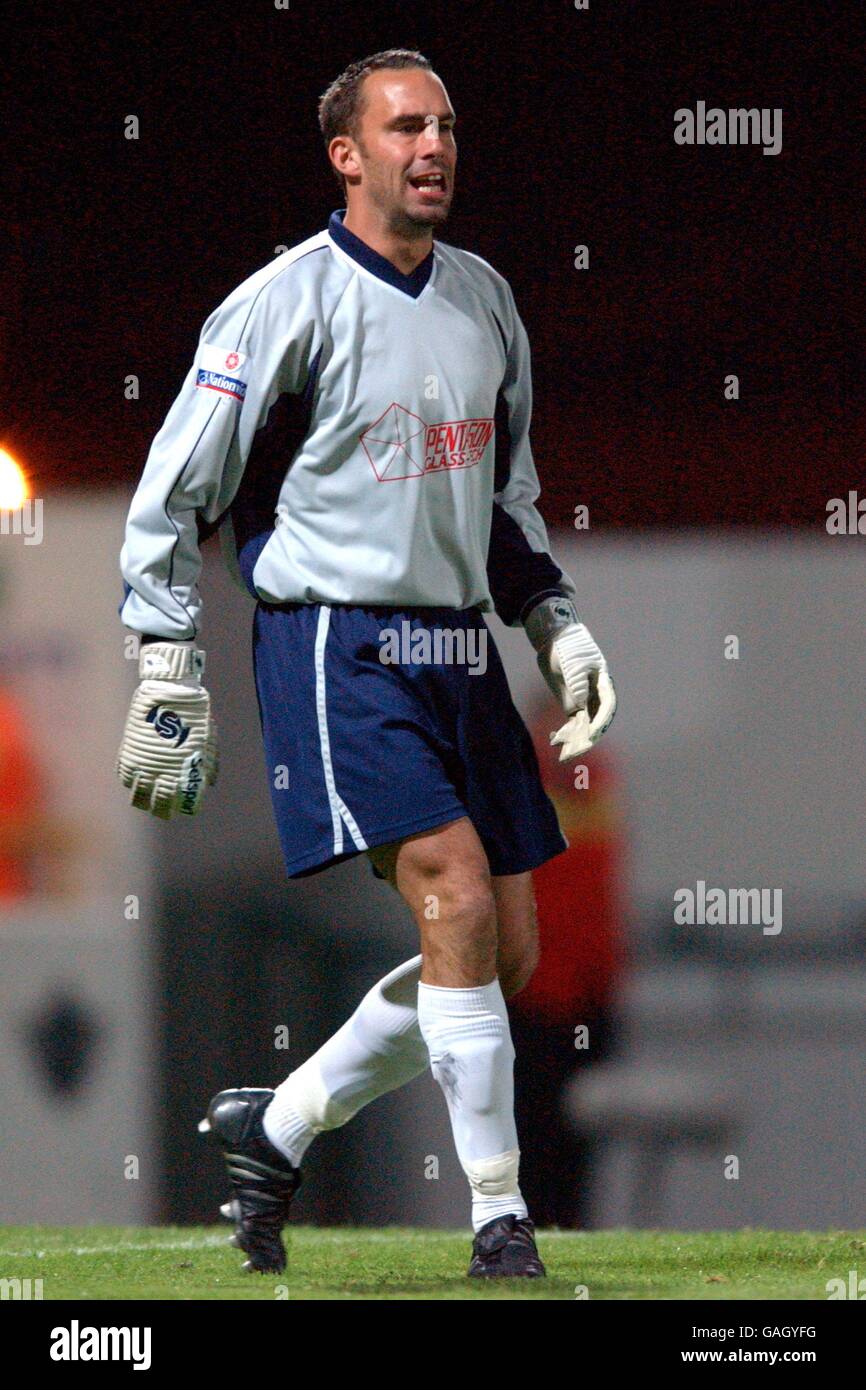 Soccer - Conférence nationale de la Ligue - Chester / Nuneaton Borough.Wayne Brown, gardien de but de Chester City Banque D'Images