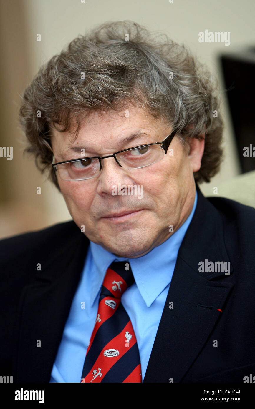 Rugby Union - lancement de RBS 6 Nations - le Hurlingham Club. JO Maso, responsable d'équipe France Banque D'Images