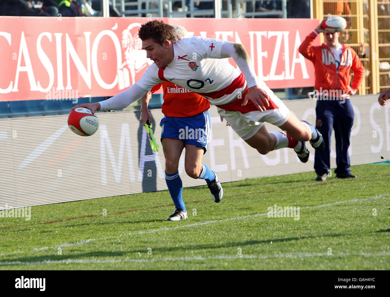 Rugby Union - RBS 6 Nations Championship 2008 - France v Angleterre - Stadio Flaminio Banque D'Images