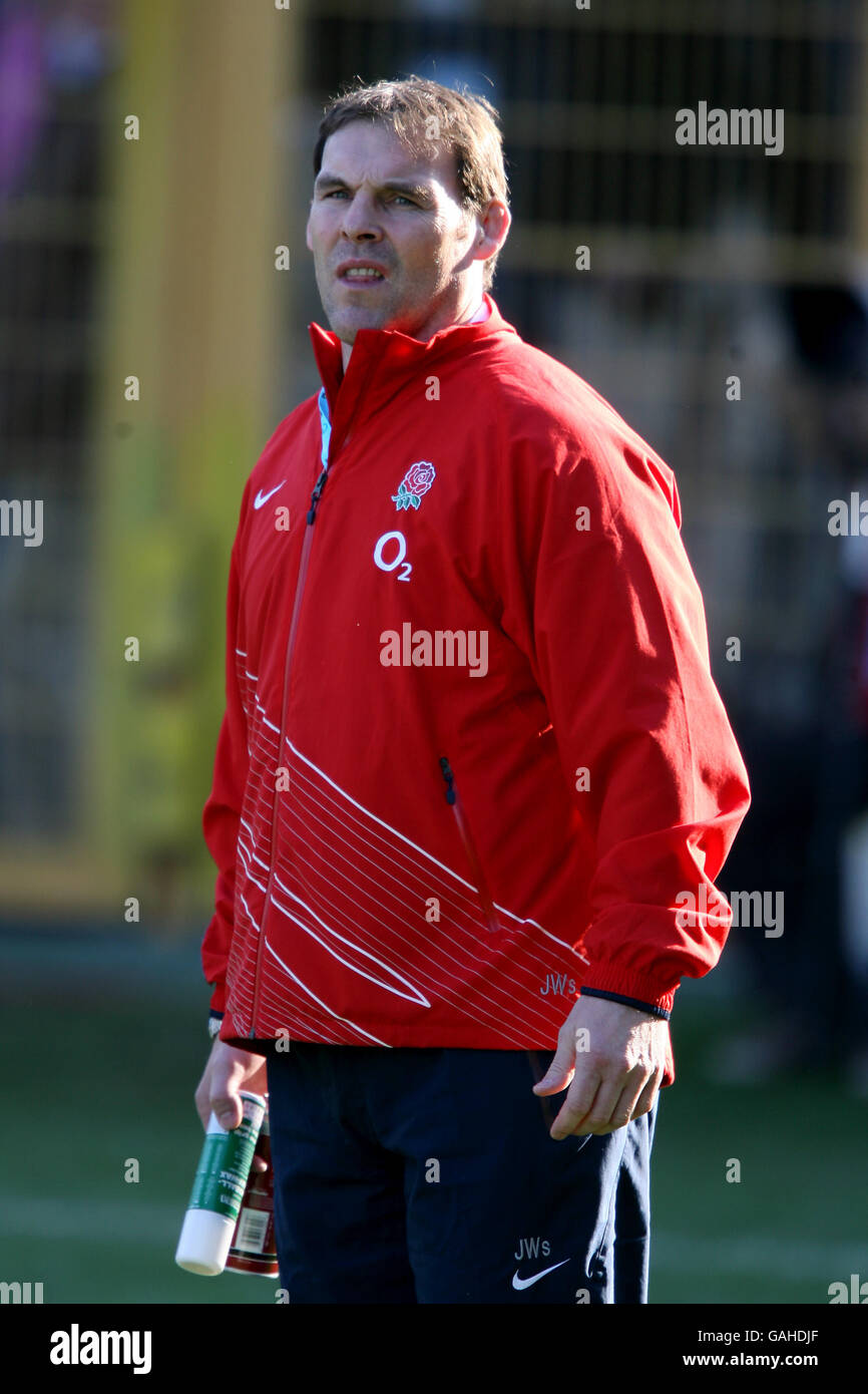 Rugby Union - RBS 6 Nations Championship 2008 - Italie / Angleterre - Stadio Flaminio.John Wells, entraîneur adjoint en Angleterre Banque D'Images