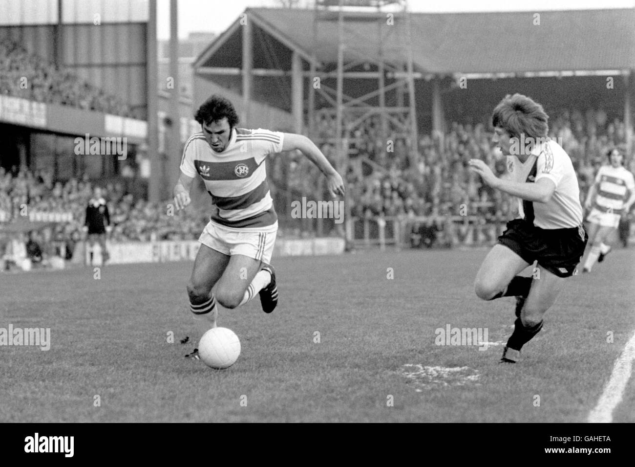 Football - Football League Division One - Queens Park Rangers v Manchester City Banque D'Images