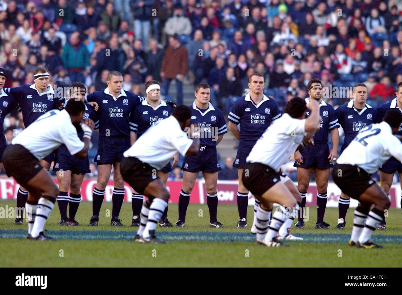 Rugby Union - match amical - Ecosse v Fidji Banque D'Images