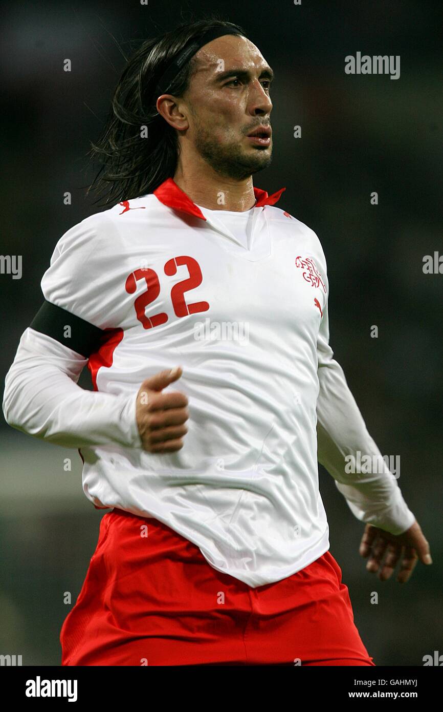 Football - match amical - Angleterre v Suisse - Stade de Wembley Banque D'Images