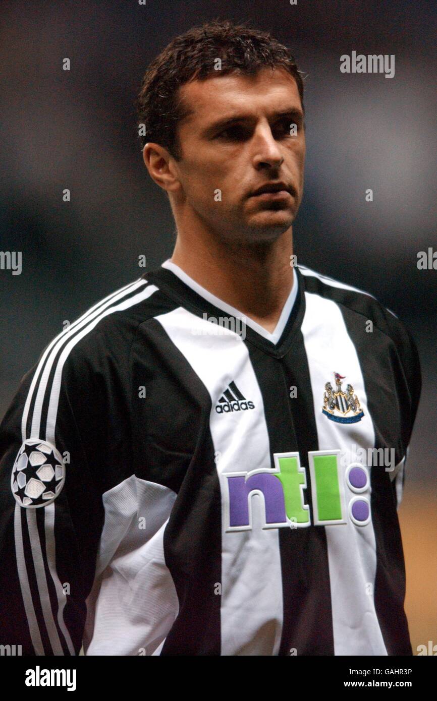 Football - Ligue des champions de l'UEFA - Groupe E - Newcastle United / Dynamo Kiev. Gary Speed, Newcastle United Banque D'Images