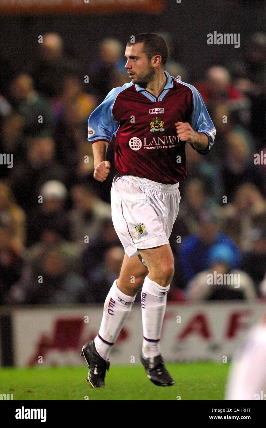 Football - Nationwide League Division One - Grimsby Town / Burnley. Mark McGregor, Burnley Banque D'Images