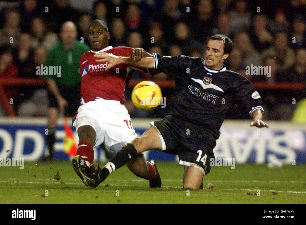 Soccer - Division de la Ligue nationale un - Nottingham Forest v Brighton et Hove Albion Banque D'Images