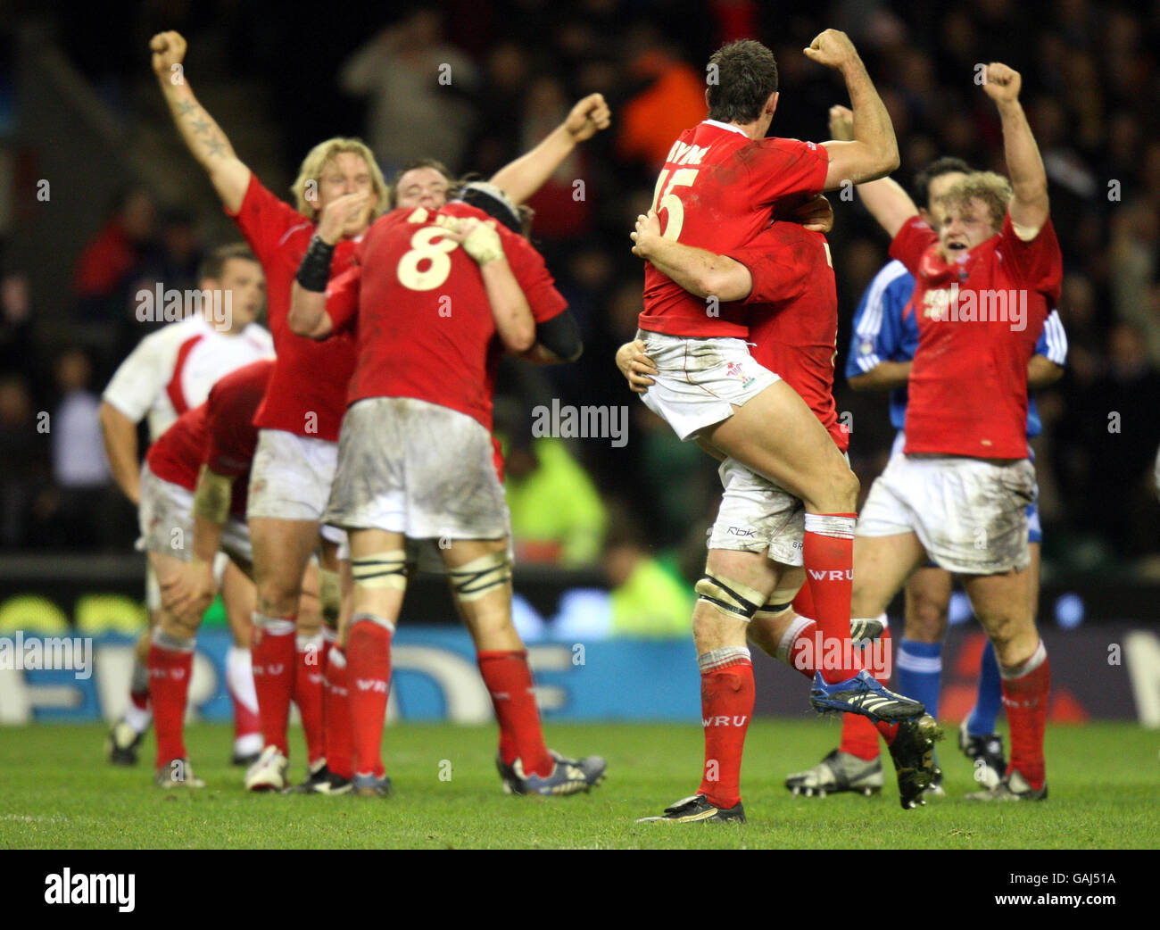 Rugby Union - RBS 6 Nations Championship 2008 - Angleterre v Pays de Galles - Twickenham Banque D'Images