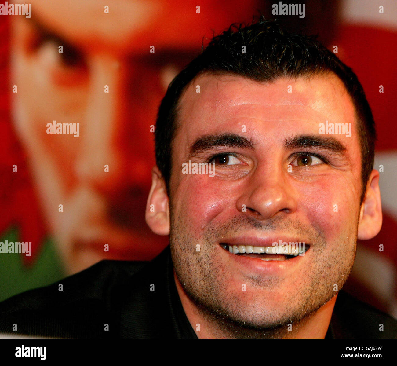 Joe Calzaghe Boxe - Conférence de presse - Planet Hollywood Banque D'Images