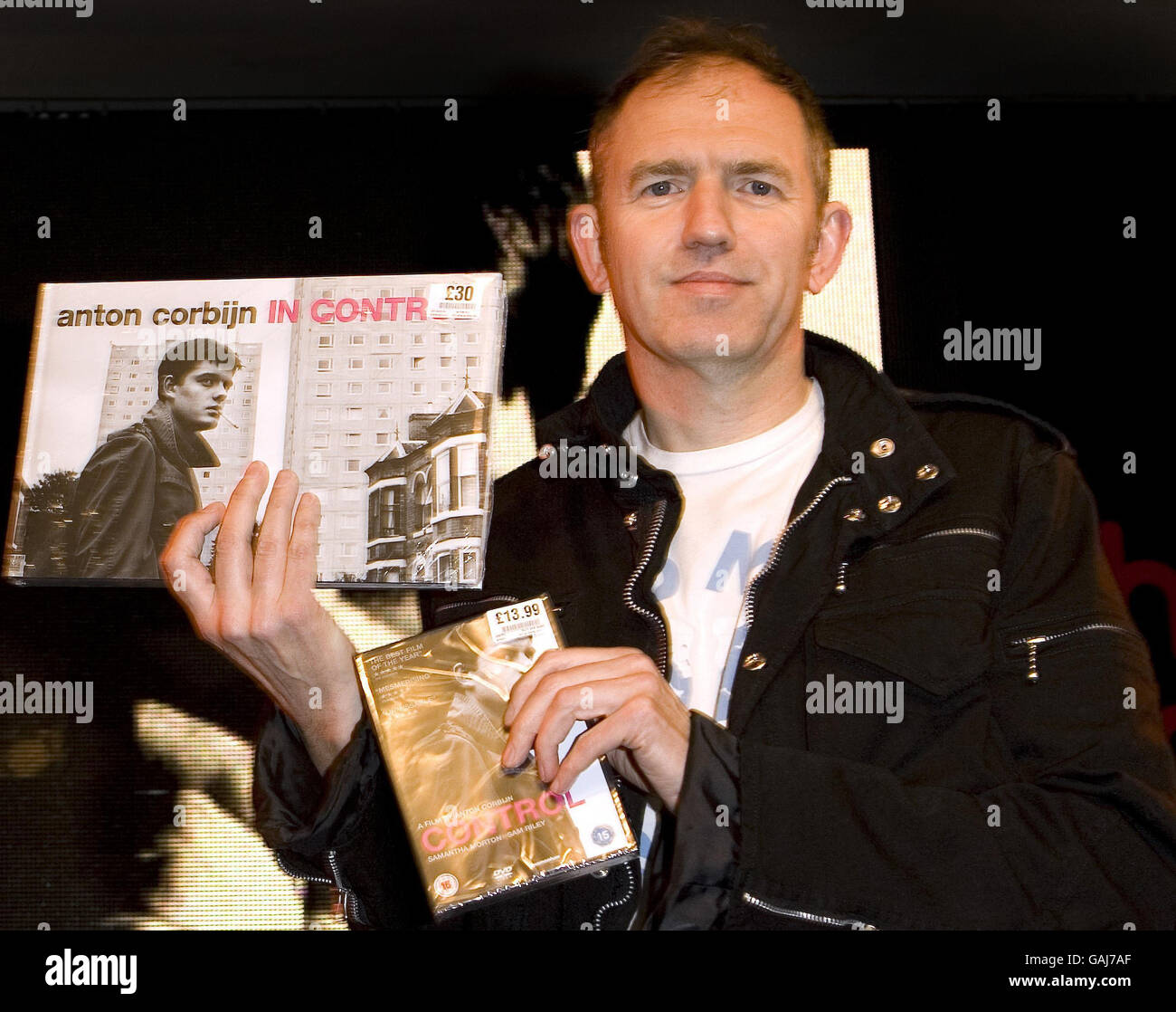 Anton Corbijn, célèbre Control sur DVD - Londres Banque D'Images