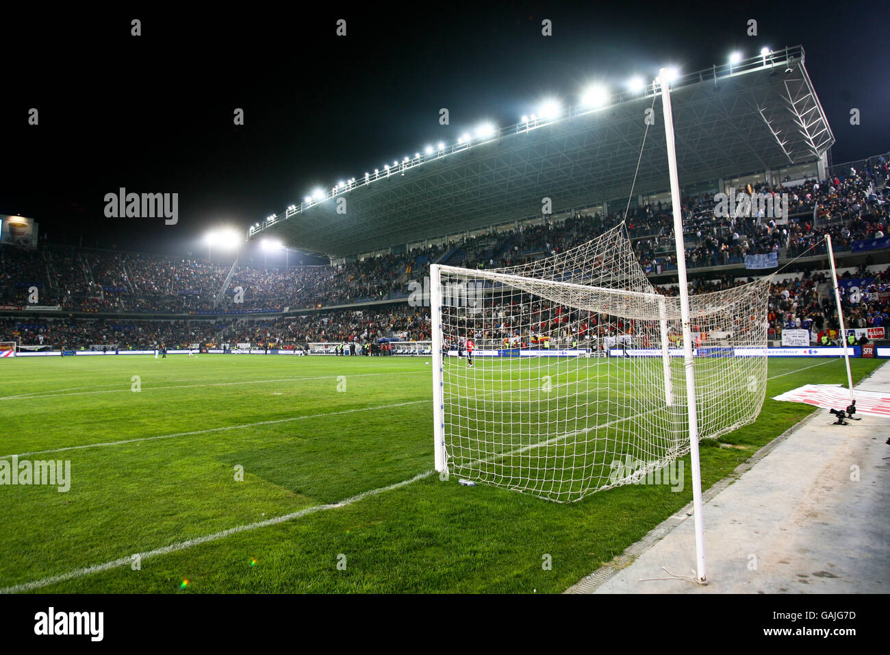 Football - match amical - Espagne/France - Rosaleda Stadium Banque D'Images