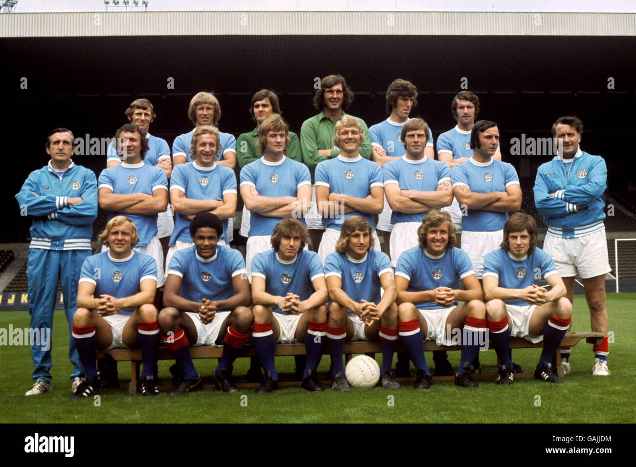 Football - Manchester City Photocall Banque D'Images