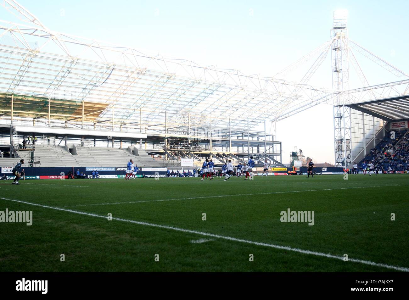 Football - FA Cup - 5e tour - Preston North End v Portsmouth - Deepdale Banque D'Images