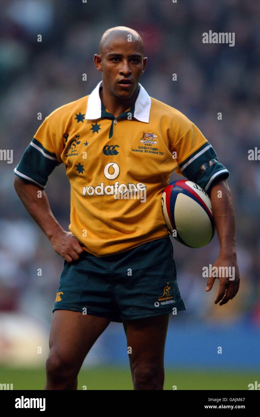 Rugby Union - International friendly - Angleterre / Australie. George Gregan, Australie Banque D'Images