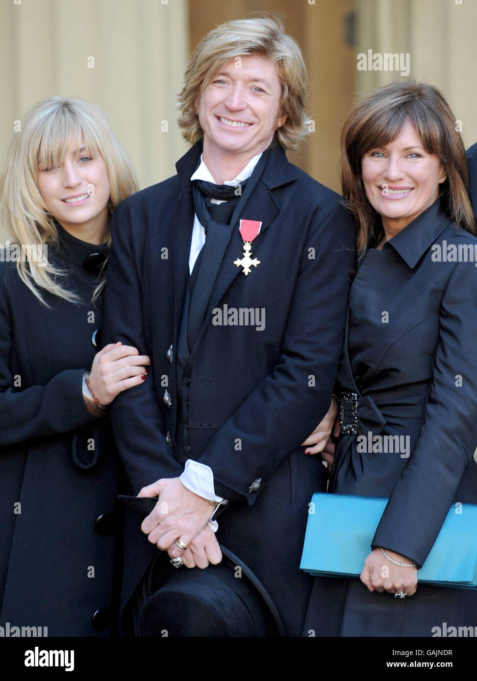 D'investiture au palais de Buckingham Banque D'Images