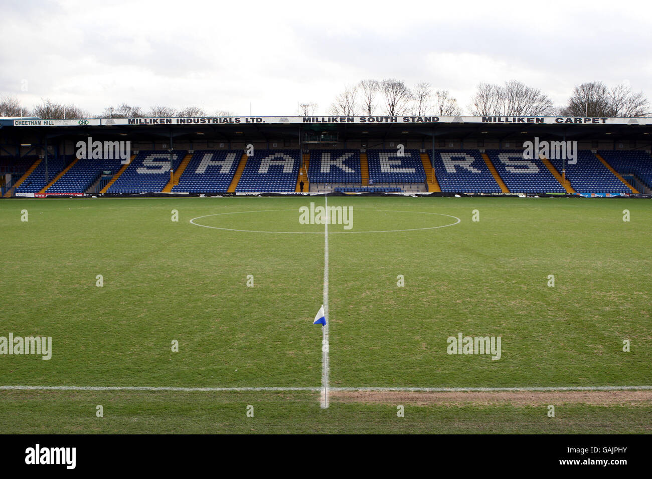 Football - Coca-Cola football League 2 - Bury contre Milton Keynes dons - Gigg Lane.Vue générale de Gigg Lane Banque D'Images