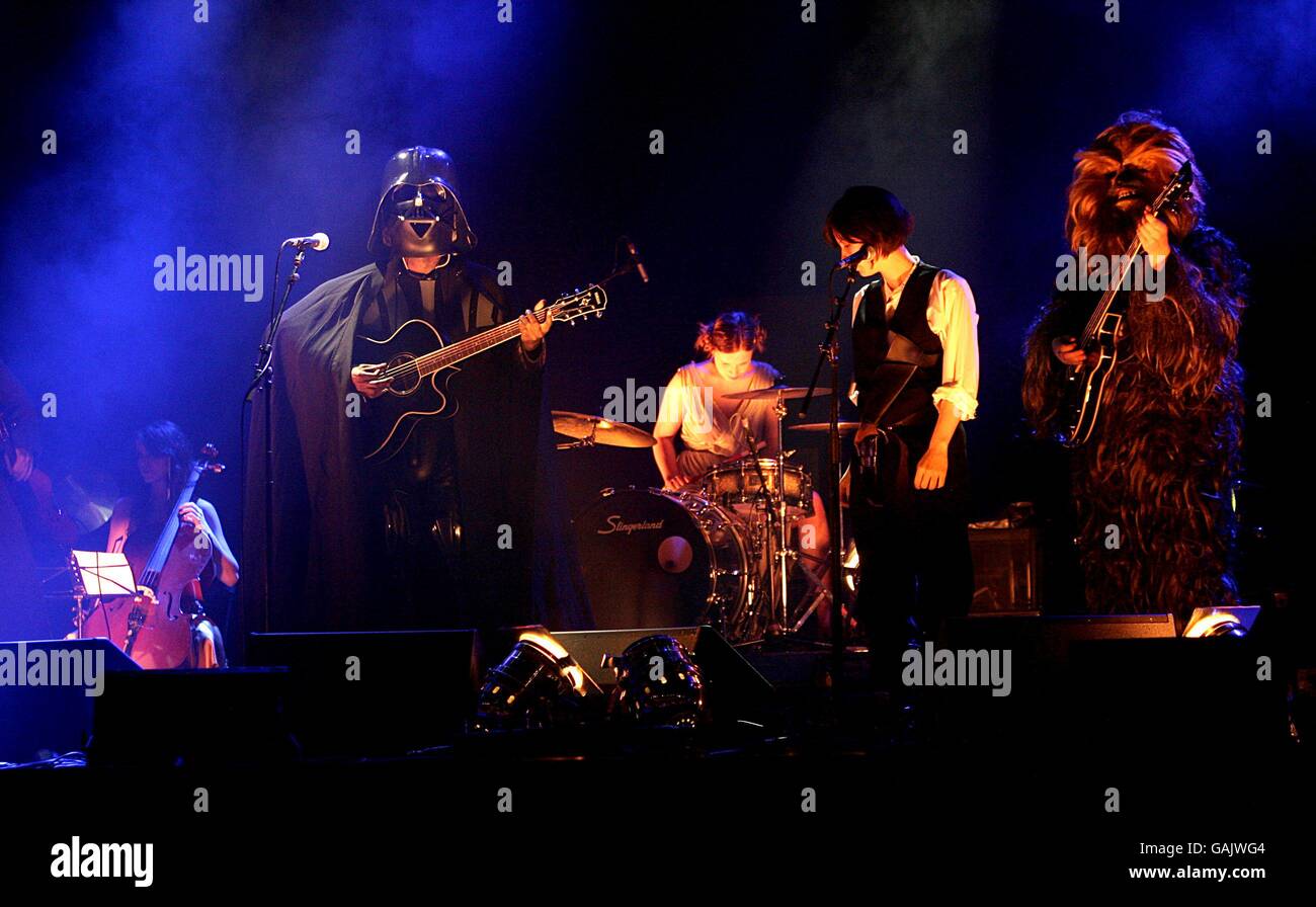 LightSpeed Champion sur scène lors des Shockwaves NME Awards 2008 à l'O2 Arena, Millennium Way, Greenwich, SE10. Banque D'Images