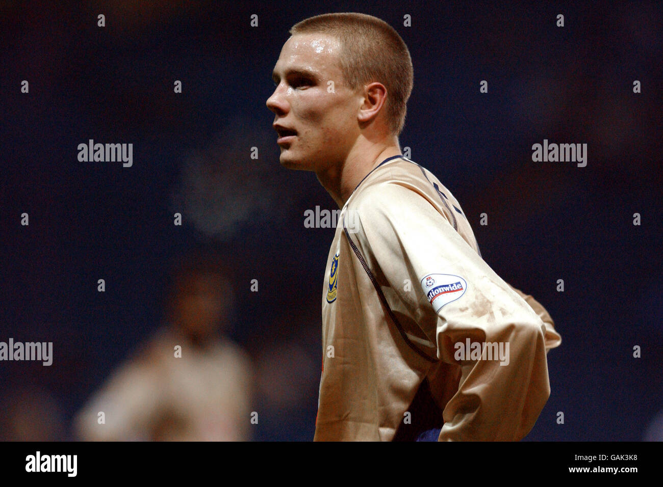Football - Nationwide League Division One - Sheffield Wednesday / Portsmouth. Matthew Taylor, Portsmouth Banque D'Images