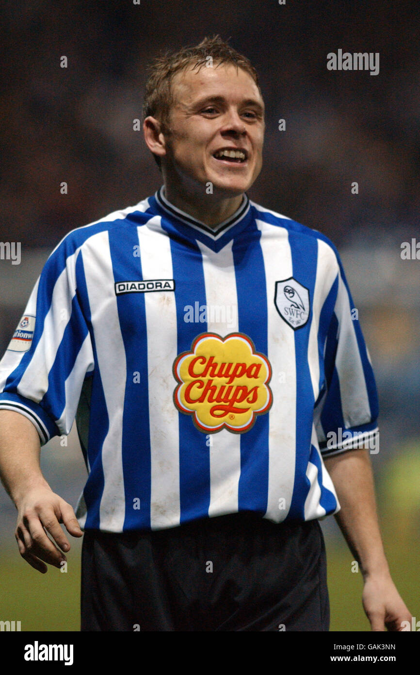 Football - Nationwide League Division One - Sheffield Wednesday / Portsmouth. Derek Geary, Sheffield mercredi Banque D'Images
