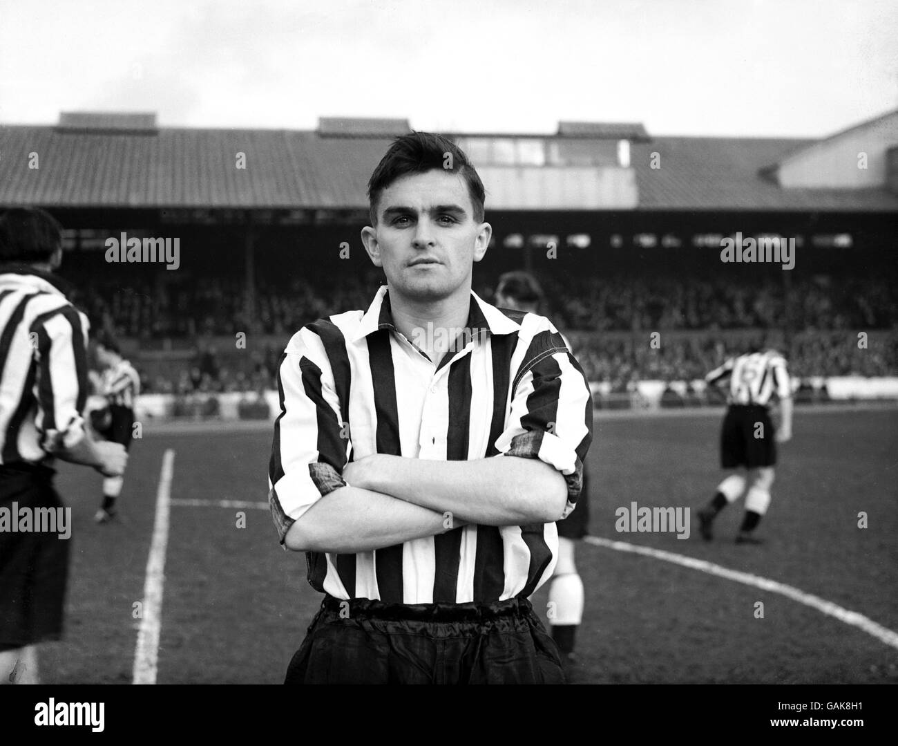 Football - football League Division One - Chelsea / Newcastle United. Reg Davies, Newcastle United Banque D'Images