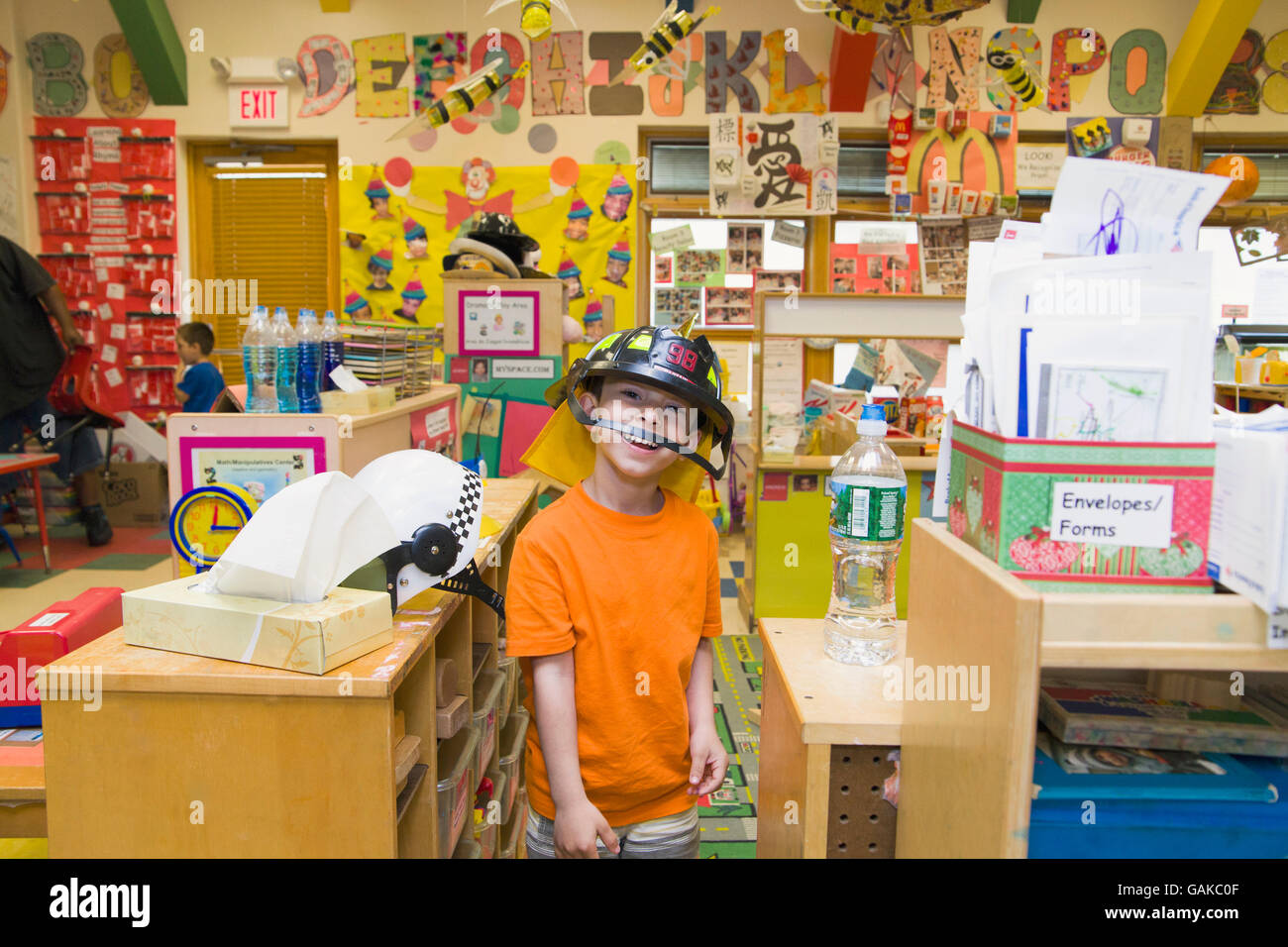 Classe d'âge préscolaire Banque D'Images