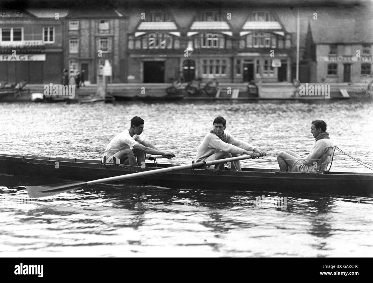 Jeux Olympiques d'été 1908 - Aviron Banque D'Images