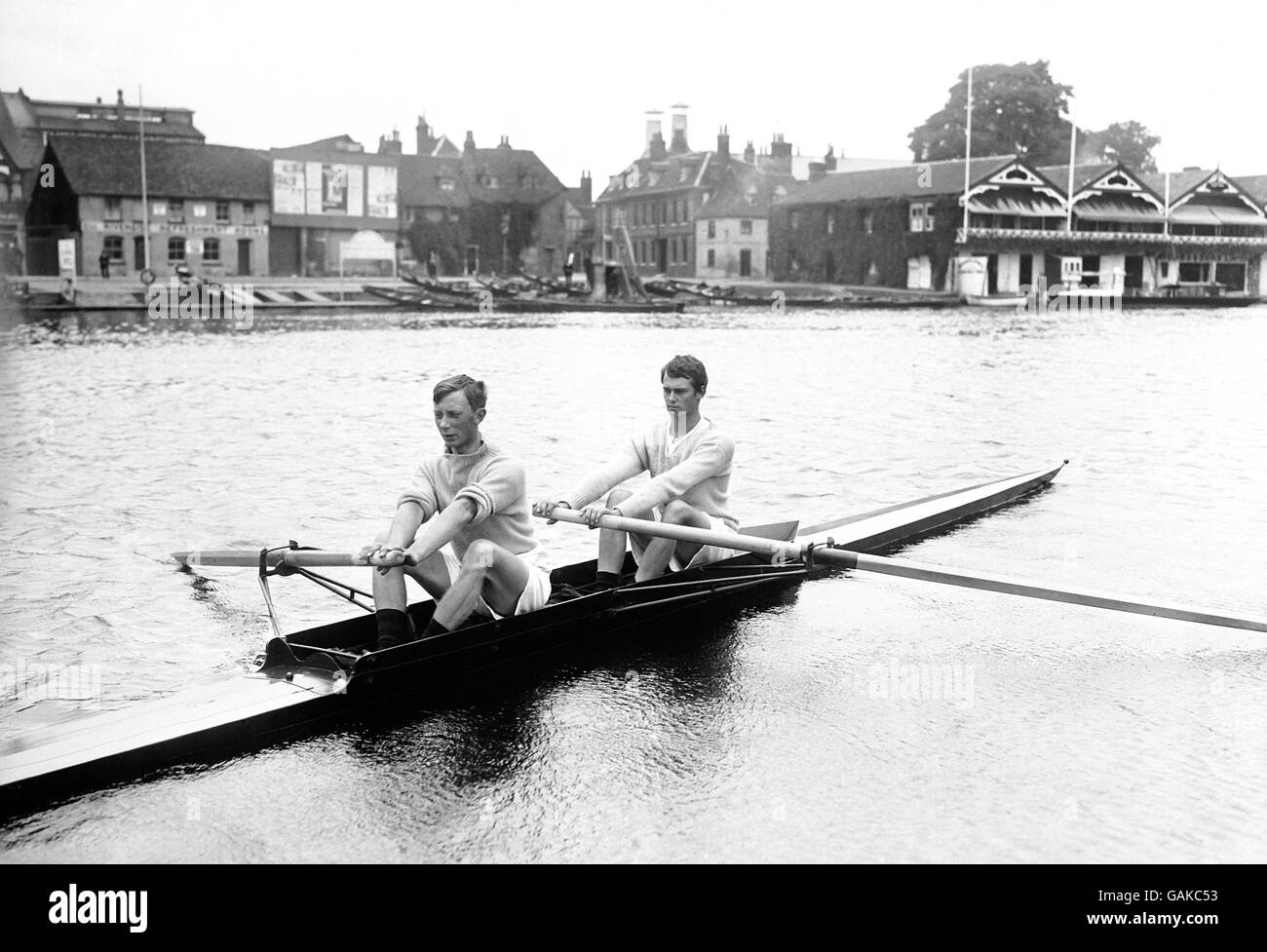 Jeux Olympiques d'été 1908 - Aviron Banque D'Images