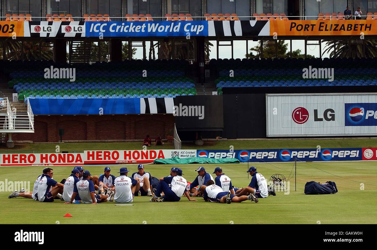 - Coupe du monde de cricket 2003. Banque D'Images