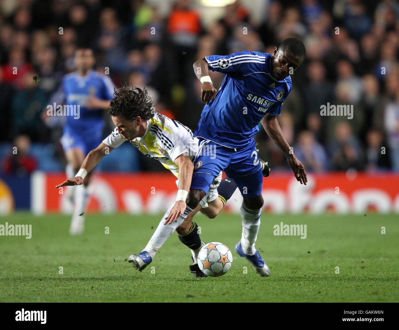 Football - Ligue des Champions - Quart de finale - deuxième manche - Chelsea v Fenerbahce - Stamford Bridge Banque D'Images