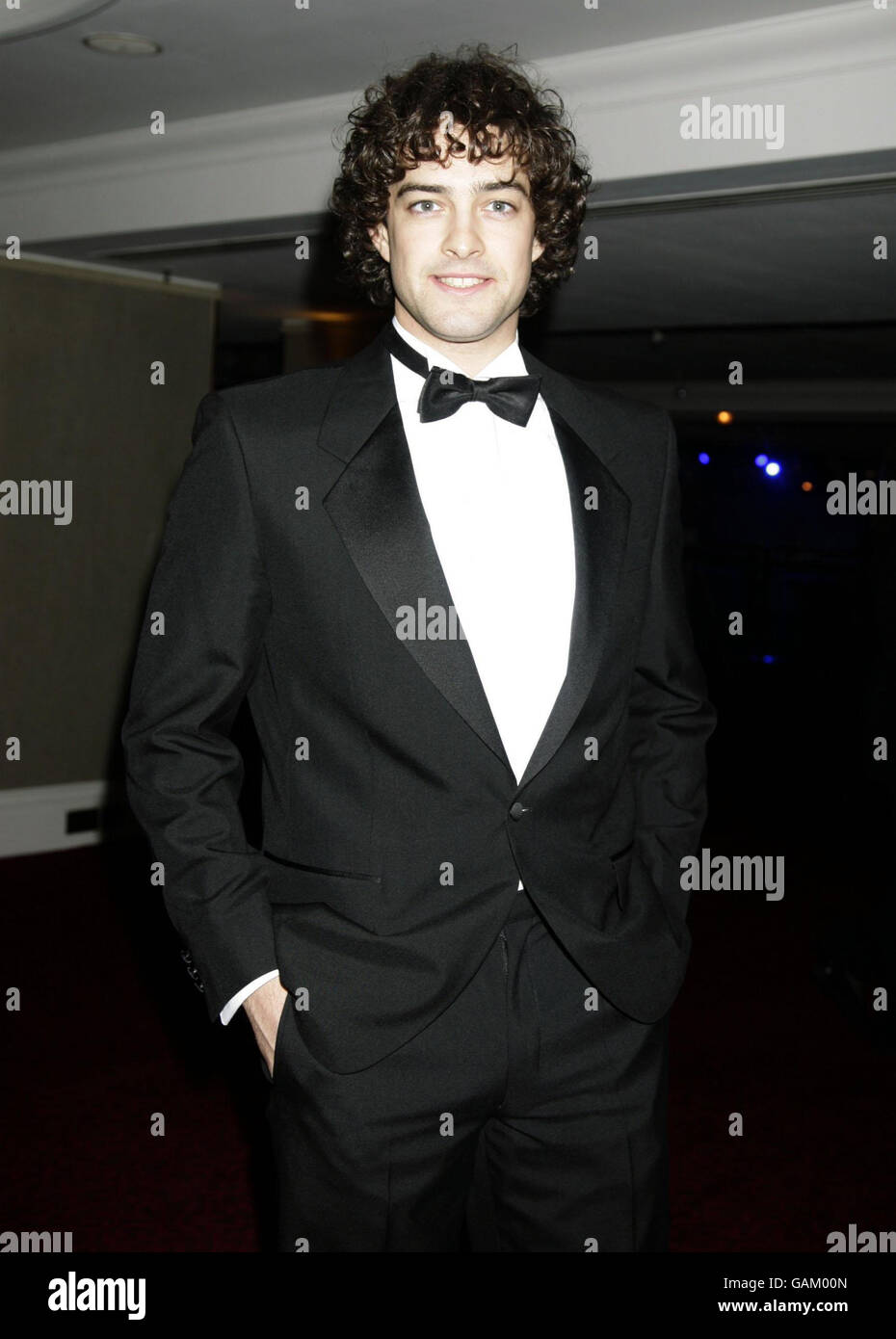 Prix Laurence Olivier - Londres.Lee Mead arrive pour les Laurence Olivier Awards à la Grosvenor House, dans le centre de Londres. Banque D'Images