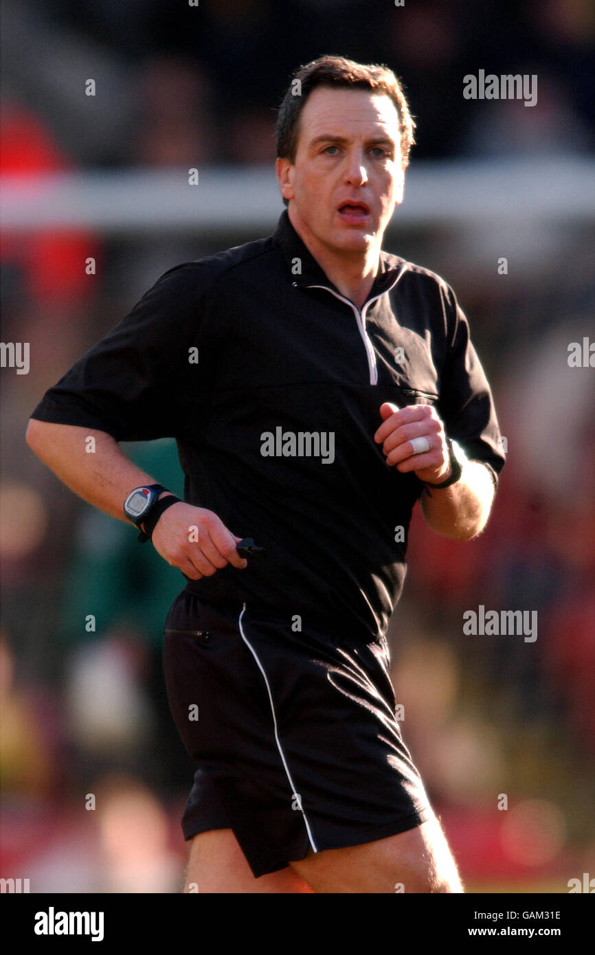 Football - Nationwide League Division One - Watford / Norwich City. Alan Wiley, arbitre Banque D'Images
