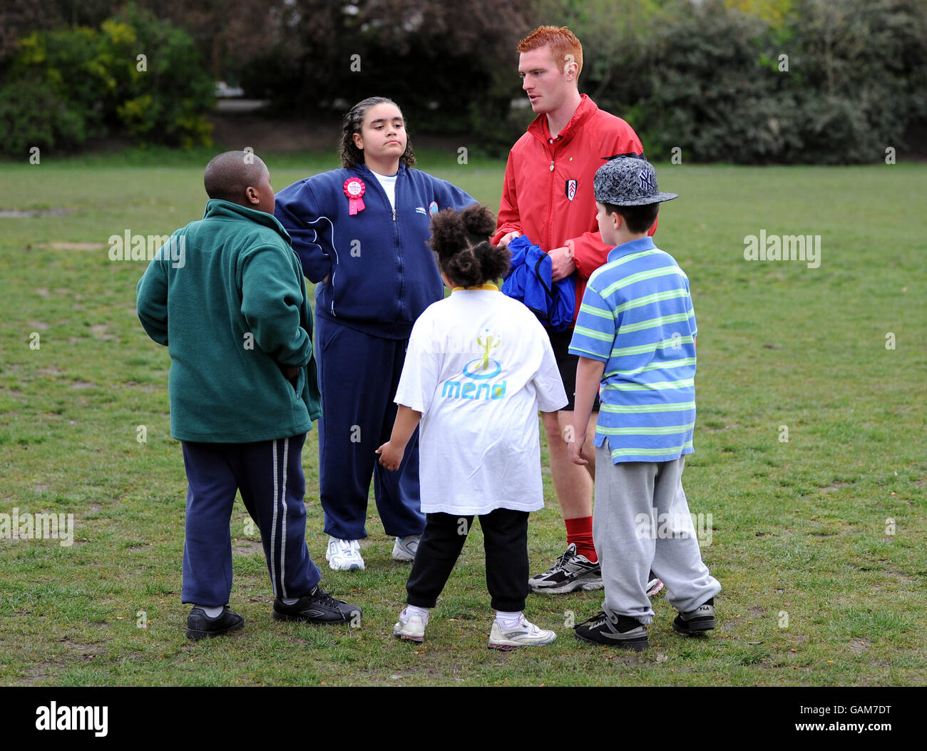 Football - Fulham Community Day - Craven Cottage Banque D'Images