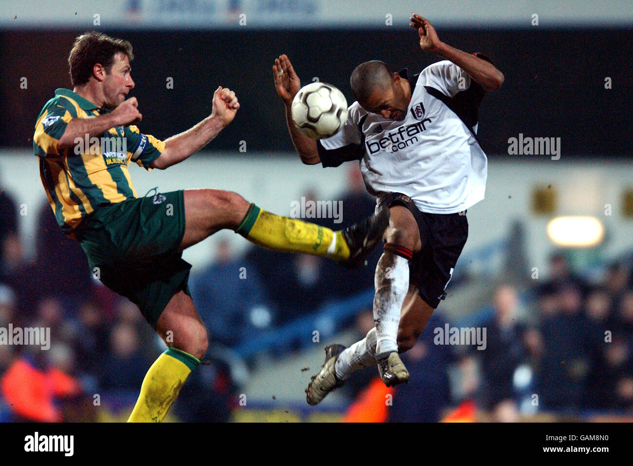 Soccer - Barclaycard Premiership - Fulham v West Bromwich Albion Banque D'Images