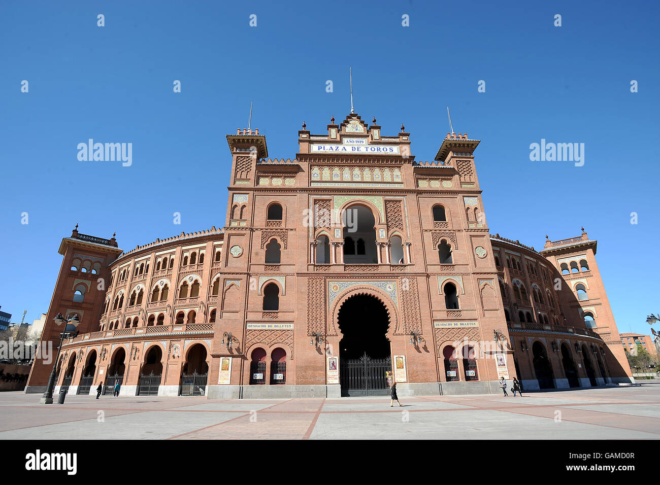 Stock de voyage - Madrid.Plaza de Toros de las Ventas, Madrid Banque D'Images