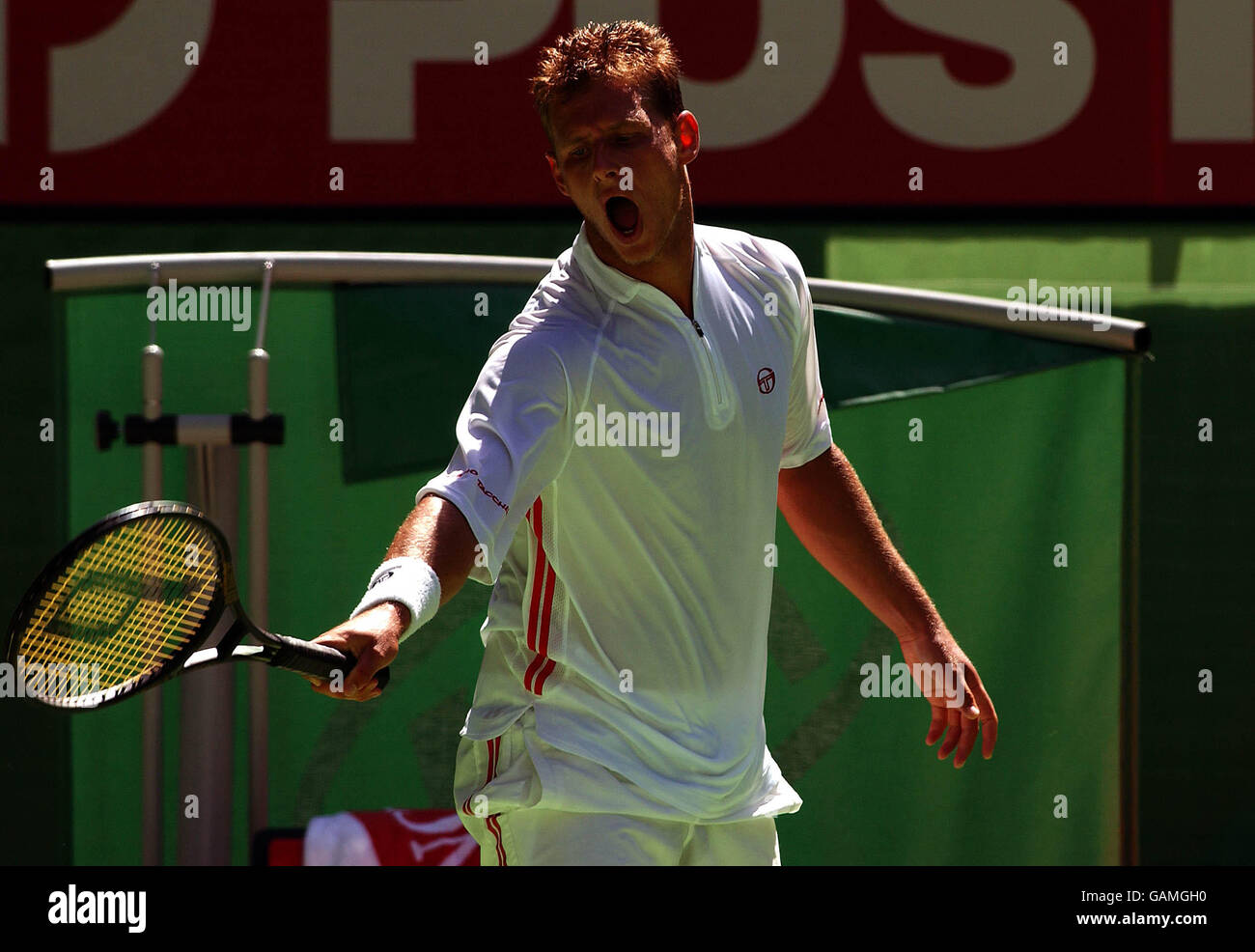 Tennis - Open Australie - Jour 10. Banque D'Images